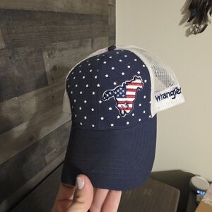 Womens Patriotic Wrangler Horse Hat